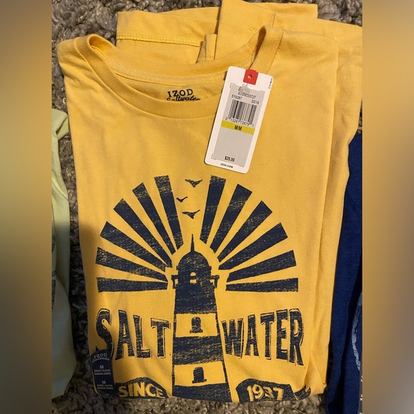 Men’s Izod tshirts.  Never worn - Picture 4 of 16